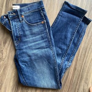 Madewell Skinny high rise jeans